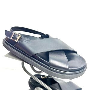 Alohas Black Marshmallow Sandals Size 42/ US 11
